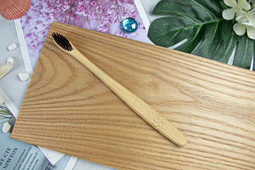 Toothbrush bamboo wood